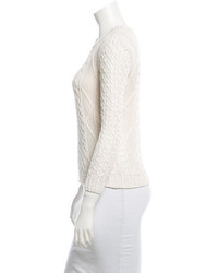 Tory Burch Cable Ksnit Sweater