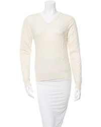Christopher Fischer Cashmere Cable Knit Sweater