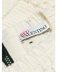 RED Valentino Crew Neck Knit Sweater