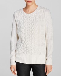 Bloomingdale's Dylan Gray Fisherman Cable Knit Sweater