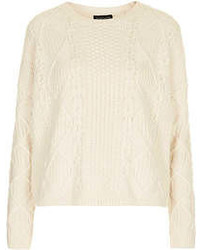 Topshop Knitted Cable Jumper