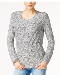 Tommy Hilfiger Lillian Cable Knit Sweater Only At Macys