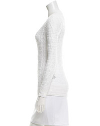 Rag & Bone Long Sleeve Cable Knit Sweater