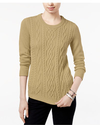 Tommy Hilfiger Lucy Cable Knit Sweater Only At Macys
