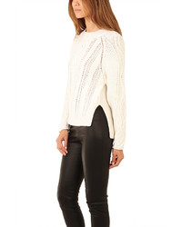 3.1 Phillip Lim Mixed Cable Pullover