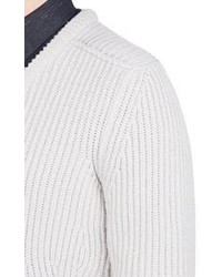 Lanvin Mixed Stitch Sweater White