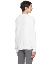Vince Off White Cable Sweater