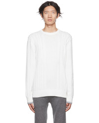 Vince Off White Cable Sweater