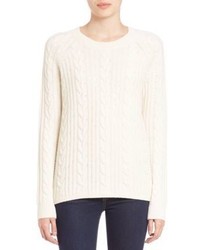 Vince Sequin Cable Knit Sweater