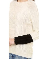 Shae Sh Cable Knit Cashmere Sweater