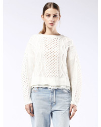 Diesel Tm Sweaters 0wagt White L