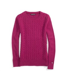 Tommy Hilfiger Classic Wool Cable Knit Sweater
