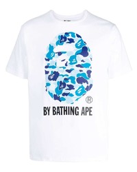 A Bathing Ape Abc Camo Cotton T Shirt