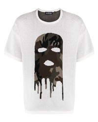 Mostly Heard Rarely Seen Brushed Graphic Print Cotton T Shirt