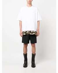 Comme des Garcons Homme Comme Des Garons Homme Oversized Camouflage Patchwork T Shirt