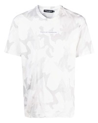 Dolce & Gabbana Logo Patch Camouflage T Shirt