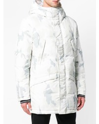 Rossignol Camouflage Print Hooded Coat