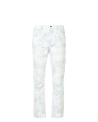 White Camouflage Skinny Jeans