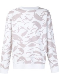 White Camouflage Sweater