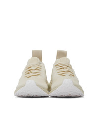 Rick Owens Off White Veja Edition Low Sock Sneakers