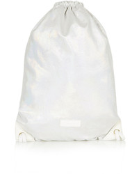 Topshop Shimmer Drawstring Backpack
