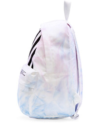 Off-White Ssense Blue Purple Tie Dye Backpack