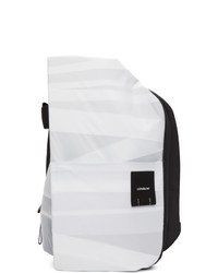 Cote And Ciel White Medium Layered Isar Backpack