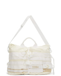032c White Adidas Originals Edition Logo Duffle Bag
