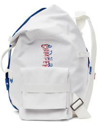 Ader Error White Camper Edition Small Logo Duffle Bag
