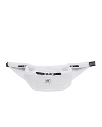 Opening Ceremony White Mesh Fanny Pack