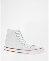 Converse All Star High Top White Sneakers