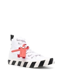 Off-White Arrows Motif High Top Sneakers