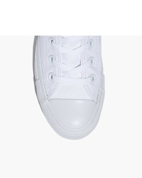 Madewell Converse Unisex Chuck Taylor All Star High Top Sneakers In White Monochrome