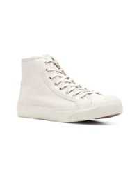 YMC Lace Up Hi Top Sneakers