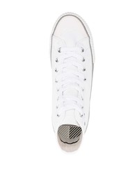 PS Paul Smith Logo Embroidered High Top Sneakers