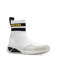 Diesel Logo Sock Boot