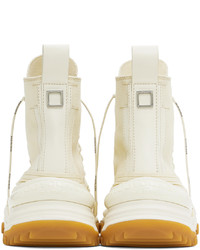Wooyoungmi Off White Double Lace Sneakers