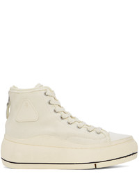 R13 Off White Kurt High Top Sneakers