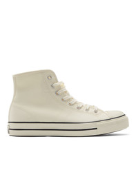 Converse Off White Lucky Star High Top Sneakers