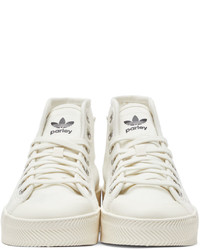 adidas Originals Off White Parley Edition Nizza Hi Sneakers