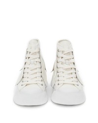 JW Anderson Panelled High Top Sneakers