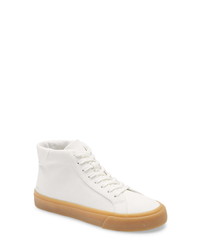 Madewell Sidewalk High Top Sneakers In Recycled Canvas