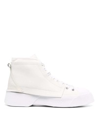 JW Anderson Stitched Panel High Top Sneakers