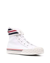 Thom Browne Tartan Sole Rwb Stripe Sneakers