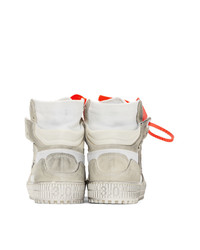 Off-White White And Orange Off Court 30 Sneakers