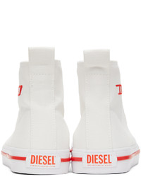 Diesel White Athos Sneakers