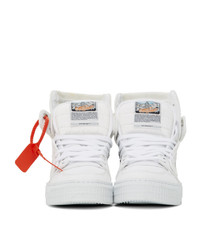 Off-White White Canvas Off Court 30 Sneakers