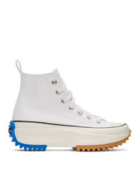 JW Anderson White Converse Edition Run Star Hike Sneakers
