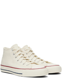 Converse White Ctas Pro Mid Sneakers