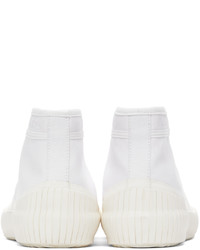 A.P.C. White Iggy High Top Sneakers